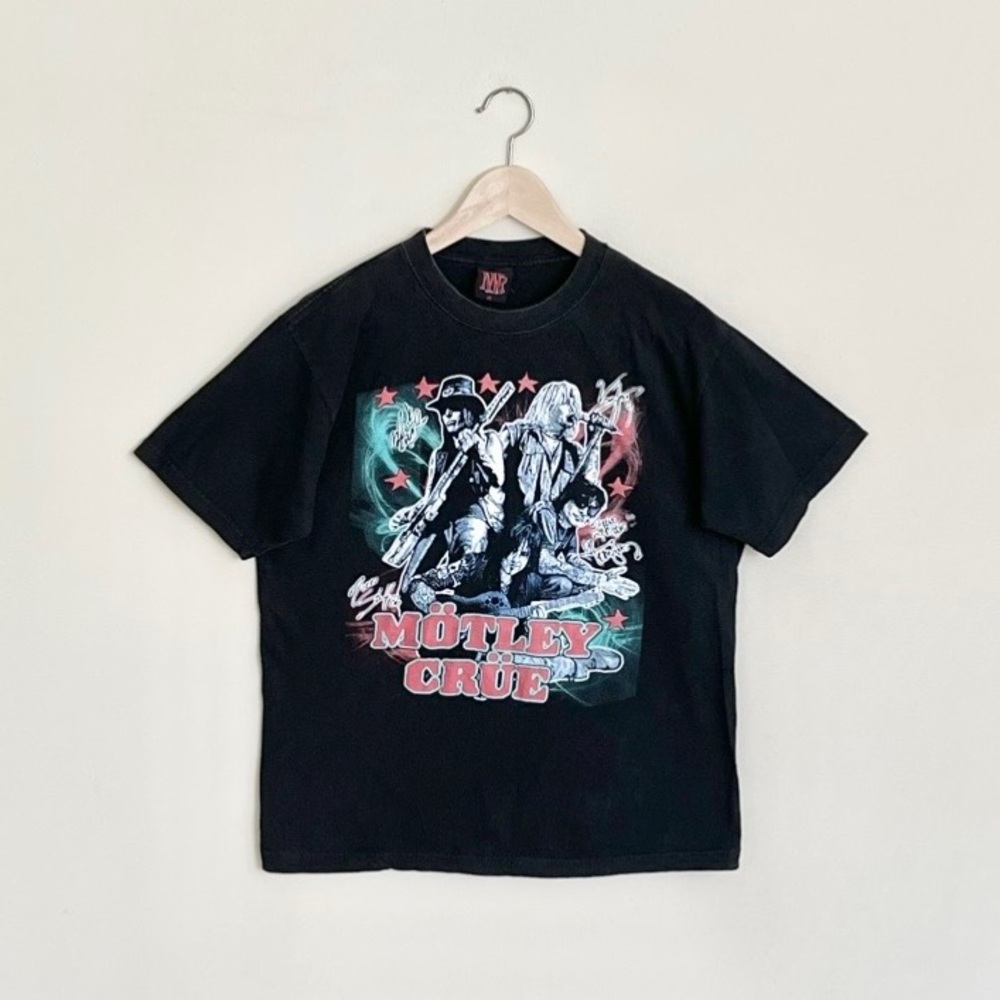 Motley Crue 2009 Saints Of Los Angeles Tour Black Concert T Shirt Adult Medium